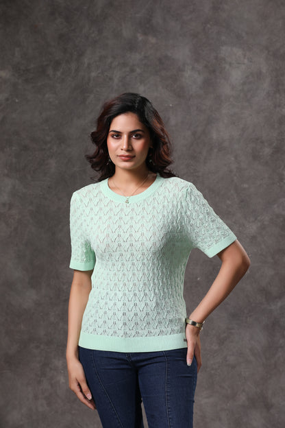 Women's Pink Tank Top with Lace